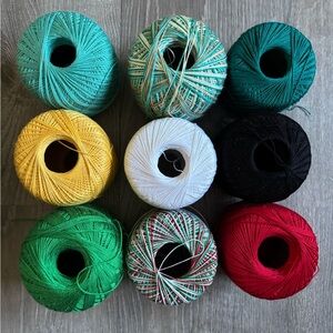 Huge crochet string bundle